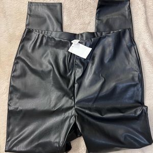 New Faux Leather Leggings